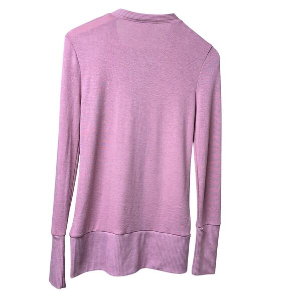 42Pops Cozy Cardigan Button Sweater Pink Women Medium - Picture 2 of 10